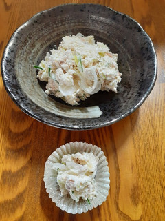 おから+マヨ*にきゅうり+玉ねぎのサラダ-レシピのメイン写真