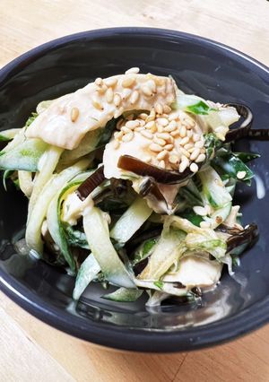 簡単☆とりささみと胡瓜のマヨ昆布和え-レシピのメイン写真