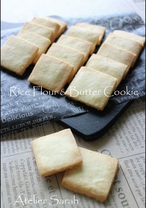 簡単♬さくほろリッチ★米粉バタークッキー-レシピのメイン写真