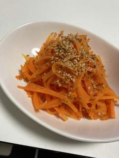 超簡単 レンジで人参のナムル-レシピのメイン写真