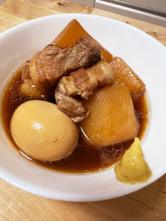 炊飯器☆豚バラブロックと大根のトロトロ煮-レシピのメイン写真