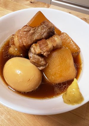 炊飯器☆豚バラブロックと大根のトロトロ煮-レシピのメイン写真