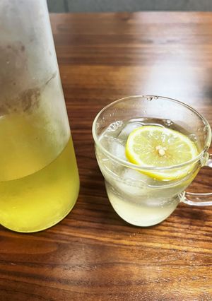 簡単酵素ドリンク(グレープフルーツ、もも-レシピのメイン写真