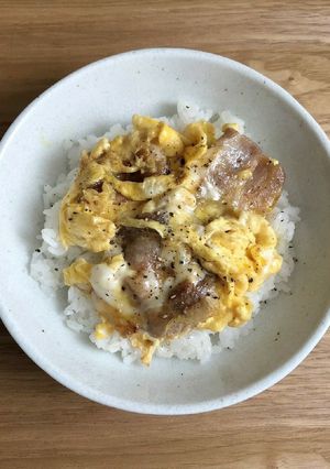 豚玉丼-レシピのメイン写真