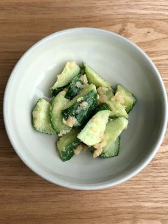 胡瓜のガリ味噌和え-レシピのメイン写真
