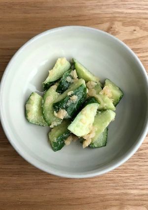 胡瓜のガリ味噌和え-レシピのメイン写真