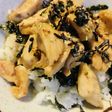 鶏肉の簡単丼●鶏肉のみりん&しょうゆ丼