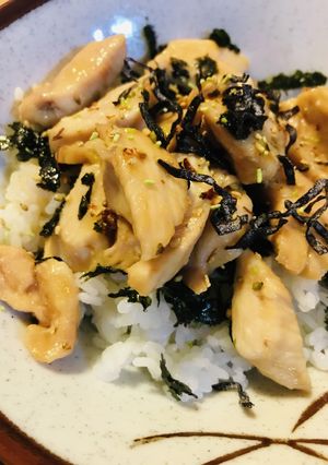 鶏肉の簡単丼●鶏肉のみりん＆しょうゆ丼-レシピのメイン写真