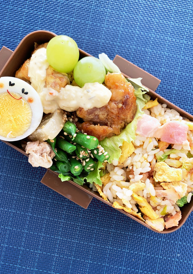 高校生娘のお弁当2022.07.01-レシピのメイン写真