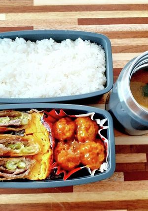 高校生男子お弁当22年7月1日-レシピのメイン写真