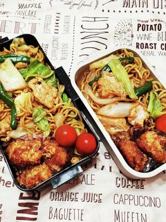 男子高校生焼きそば弁当-レシピのメイン写真