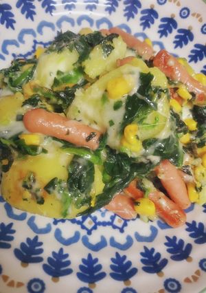 ポテトのチーズ焼き 休日の朝ver.-レシピのメイン写真