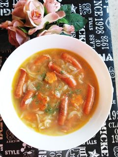 ◆ウインナーのオニグラ風スープ煮◆-レシピのメイン写真