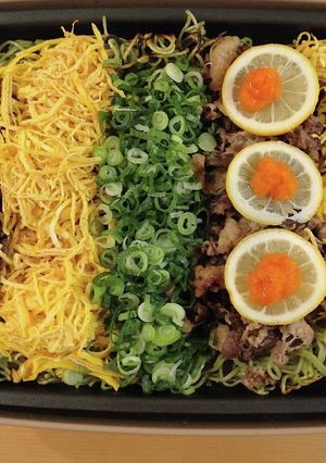 ホットプレートで瓦そばパーティー☆-レシピのメイン写真