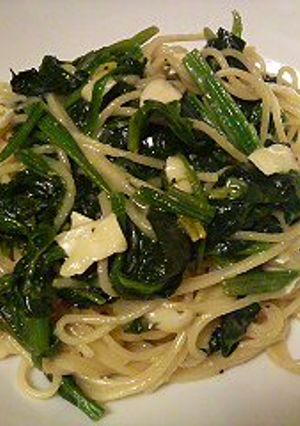 ほうれん草☆チーズのパスタ-レシピのメイン写真