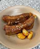 돼지등갈비찜 バックリブの醤油煮