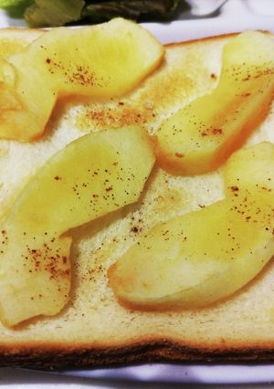 りんごトースト-レシピのメイン写真