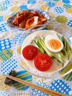 夏だ!コングクス風そうめん-レシピのメイン写真