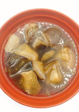 【病院】なすのすまし汁【給食】-レシピのメイン写真