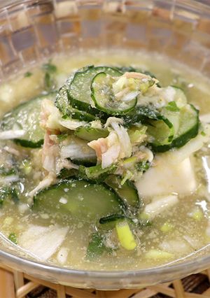 ［糖質制限］さっぱり簡単！ツナ缶で冷汁-レシピのメイン写真