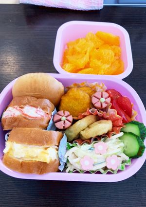 簡単サンドイッチ☆幼稚園用☆2歳4ヶ月-レシピのメイン写真