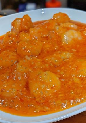 酸っぱくないチリソースが決手「乾燒蝦仁」-レシピのメイン写真