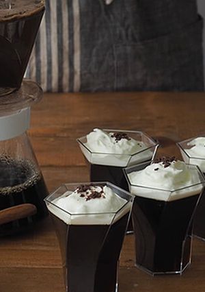 ドリップコーヒーで作るコーヒーゼリー-レシピのメイン写真