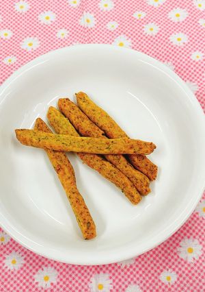 【保育園おやつ】人参プリッツ-レシピのメイン写真