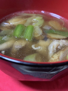 鶏ごぼうのコク旨スープ-レシピのメイン写真