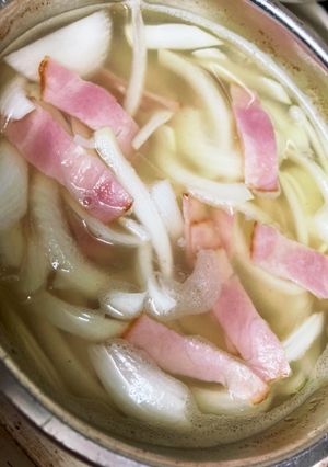 オニオンベーコンスープ！-レシピのメイン写真