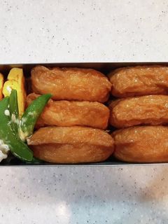 高校生弁当覚え書き45 いなり寿司弁当-レシピのメイン写真