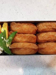 高校生弁当覚え書き45 いなり寿司弁当-レシピのメイン写真