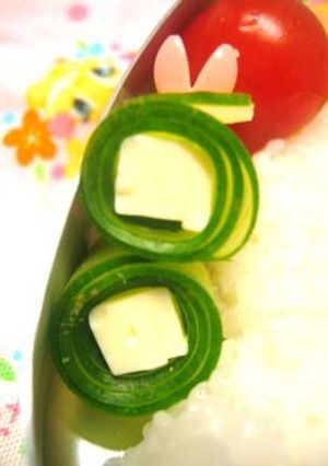 きゅうりでチーズをクルンクルン＠＠＠-レシピのメイン写真