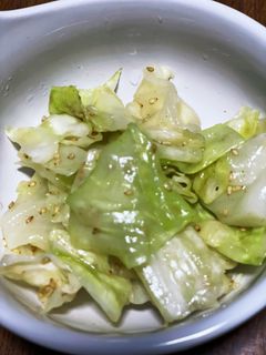 キャベツの塩ダレ和え-レシピのメイン写真
