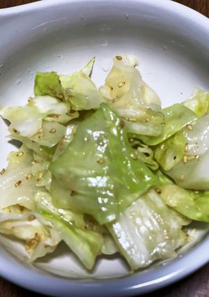 キャベツの塩ダレ和え-レシピのメイン写真