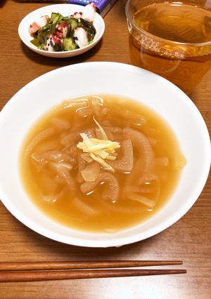 【和風】玉ねぎ&生姜の冷スープ-レシピのメイン写真