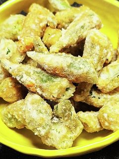 生姜醤油味!オクラの唐揚げ-レシピのメイン写真