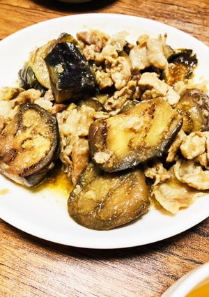 かんたん ナスと豚肉のスタミナ炒め-レシピのメイン写真