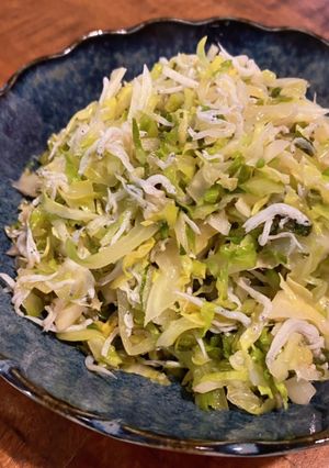 大量消費！ キャベツとしらすの和え物-レシピのメイン写真