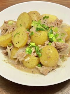 新じゃが小芋はコレがウマい!!塩肉じゃが-レシピのメイン写真