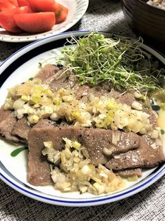 焼肉用♪「簡単・ネギ塩だれ」-レシピのメイン写真