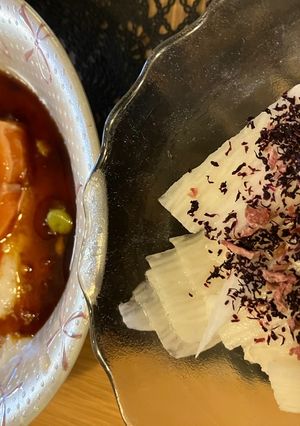 山芋短冊ゆかり梅-レシピのメイン写真
