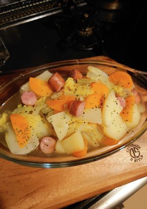 ポトフ的白菜とシャウエッセンコンソメ煮☆-レシピのメイン写真