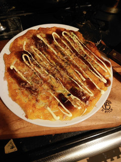 もやしと天かす入れたよ★お好み焼き-レシピのメイン写真
