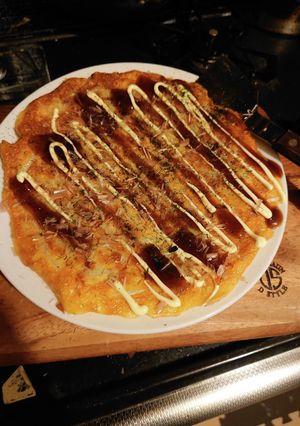 もやしと天かす入れたよ★お好み焼き-レシピのメイン写真