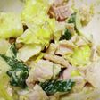 超お手軽、夏向き、グリーンカレーサラダ