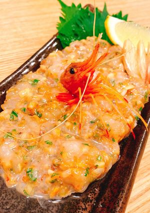 甘エビなめろう 火のいらない簡単おつまみ-レシピのメイン写真