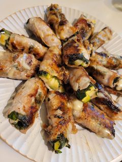 ズッキーニと大葉の豚肉巻き チーズ絡め-レシピのメイン写真