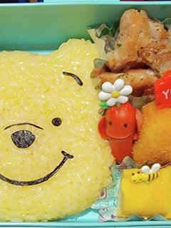 簡単!プーさんおにぎり弁当!-レシピのメイン写真