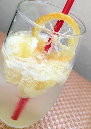 夏にぴったり！レモンソーダ♪-レシピのメイン写真